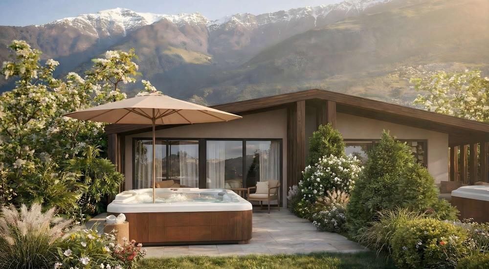 Garden Chalet I Private Jacuzzi